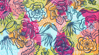 Bright Wall Mural 14X8 Ultracloth ( 168 X 96 Inch ) Backdrop