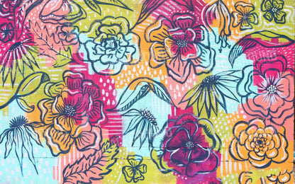 Bright Wall Mural 14X9 Ultracloth ( 168 X 108 Inch ) Backdrop