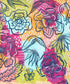 Multi-Color Floral Backdrop for Photography