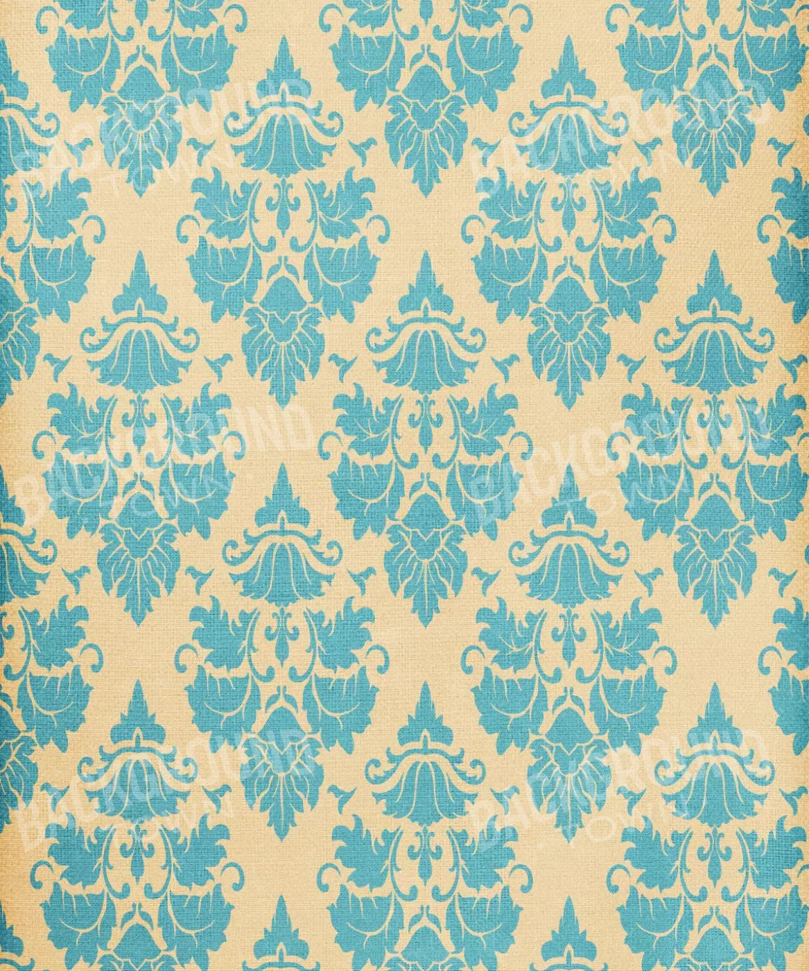Yellow Damask Backdrop for Photography