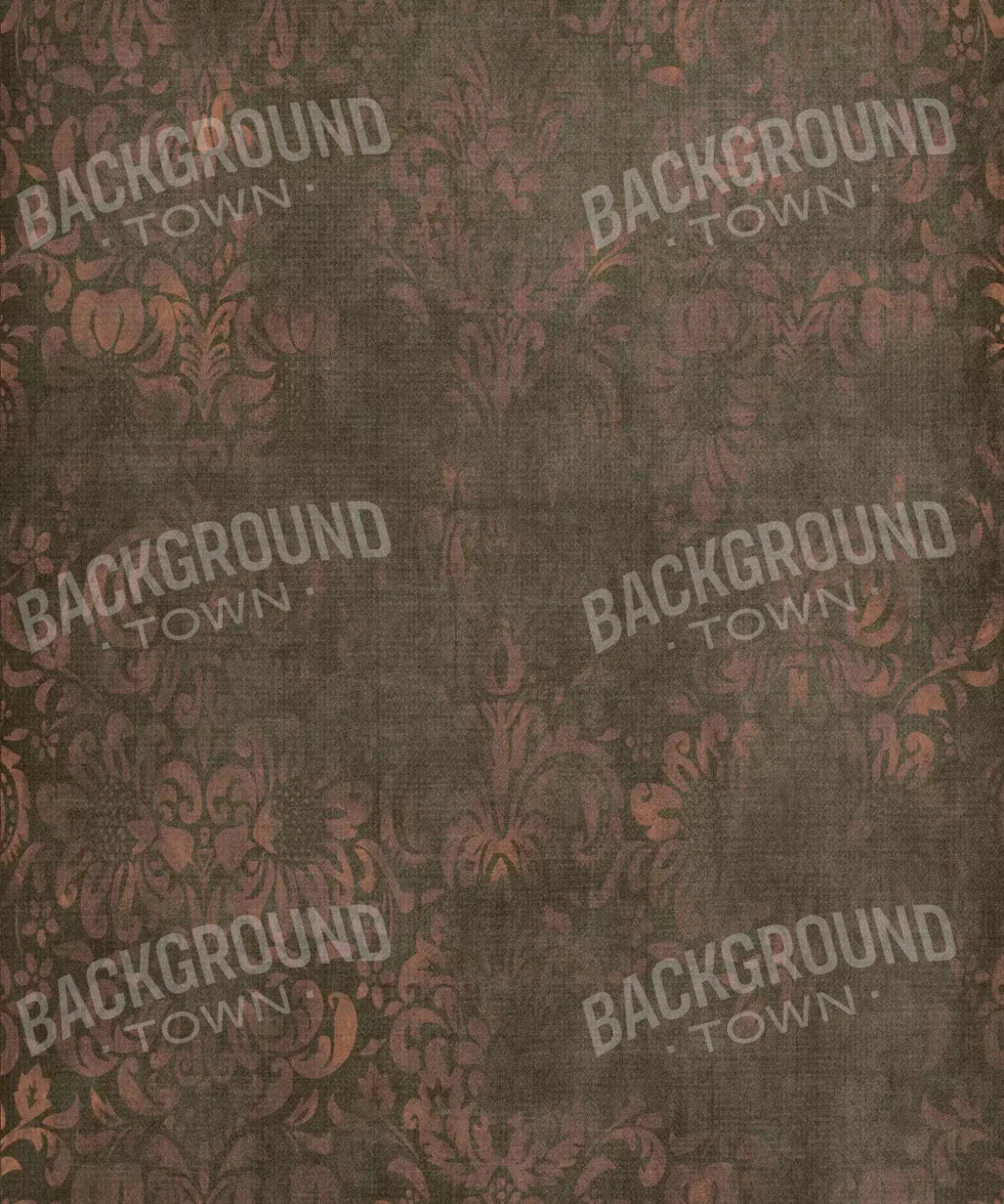 Brown Damask Backdrop for Photography