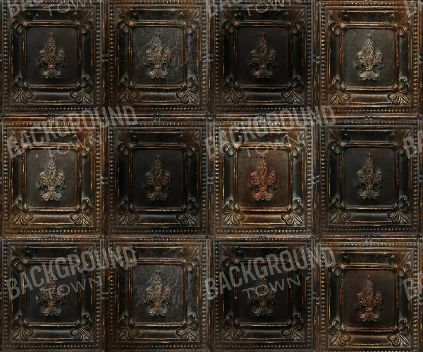 Bronzed 5X42 Fleece ( 60 X 50 Inch ) Backdrop