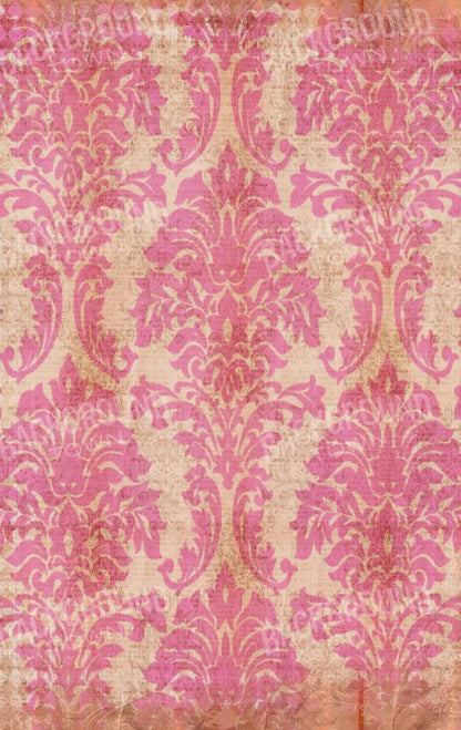 Bubblegum Damask 10X16 Ultracloth ( 120 X 192 Inch ) Backdrop