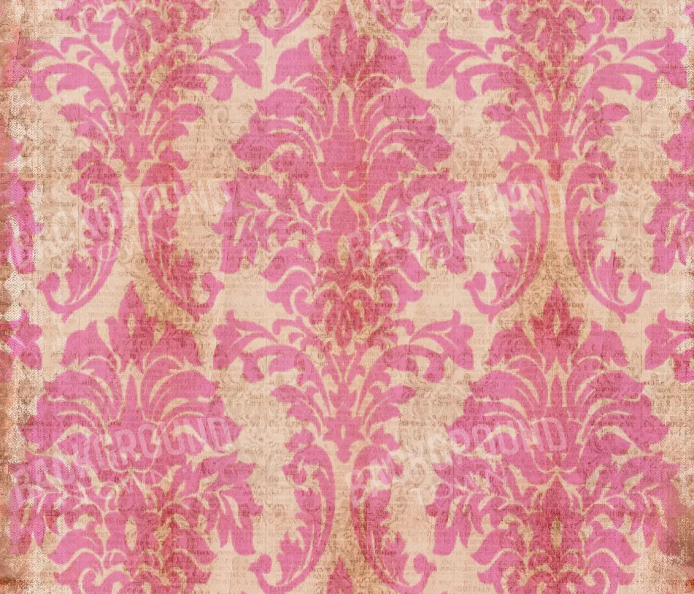 Bubblegum Damask 12X10 Ultracloth ( 144 X 120 Inch ) Backdrop