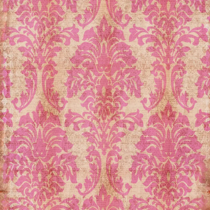 Bubblegum Damask 5X5 Rubbermat Floor ( 60 X Inch ) Backdrop