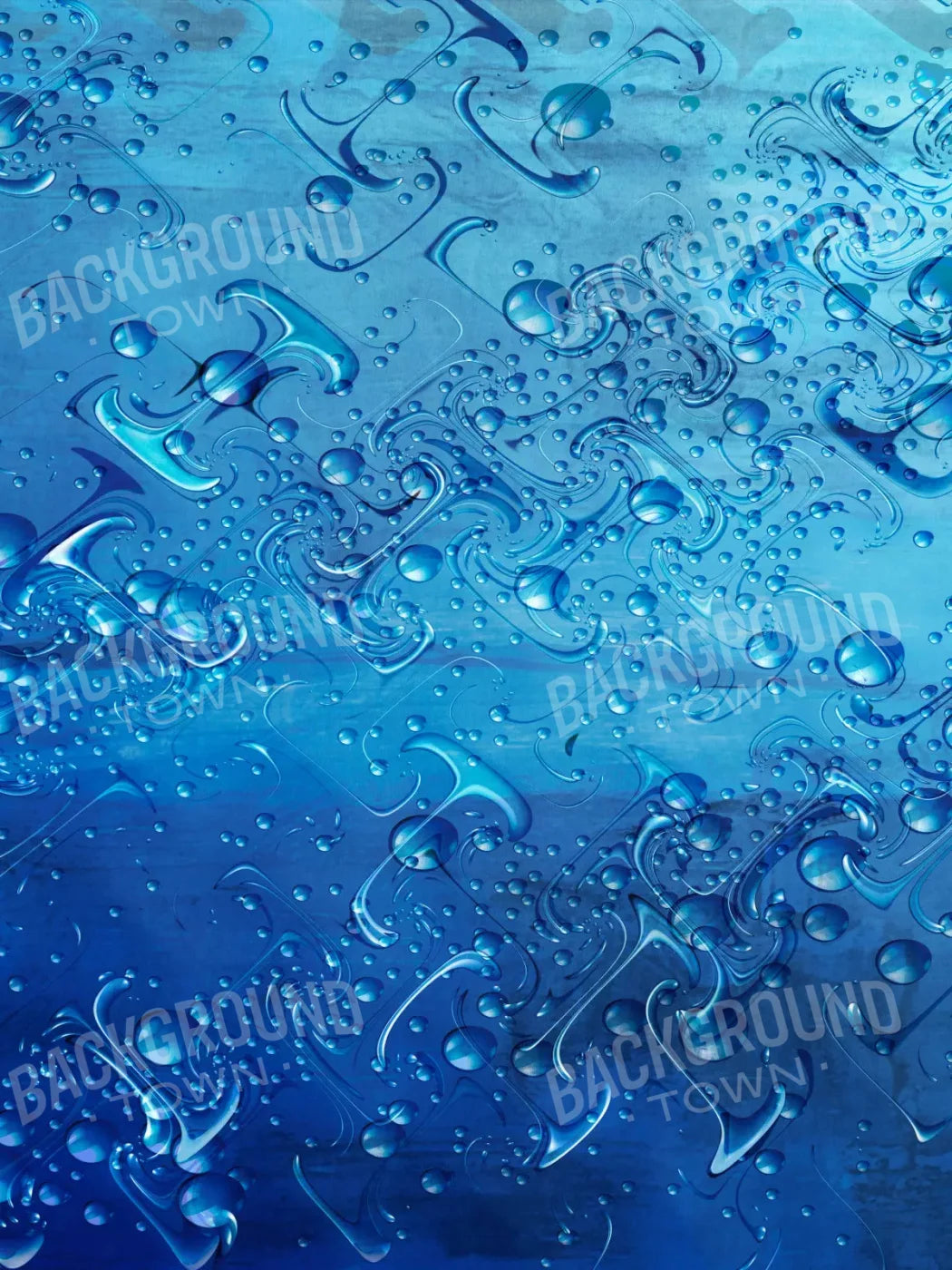 Buckles And Bubbles 5X68 Fleece ( 60 X 80 Inch ) Backdrop