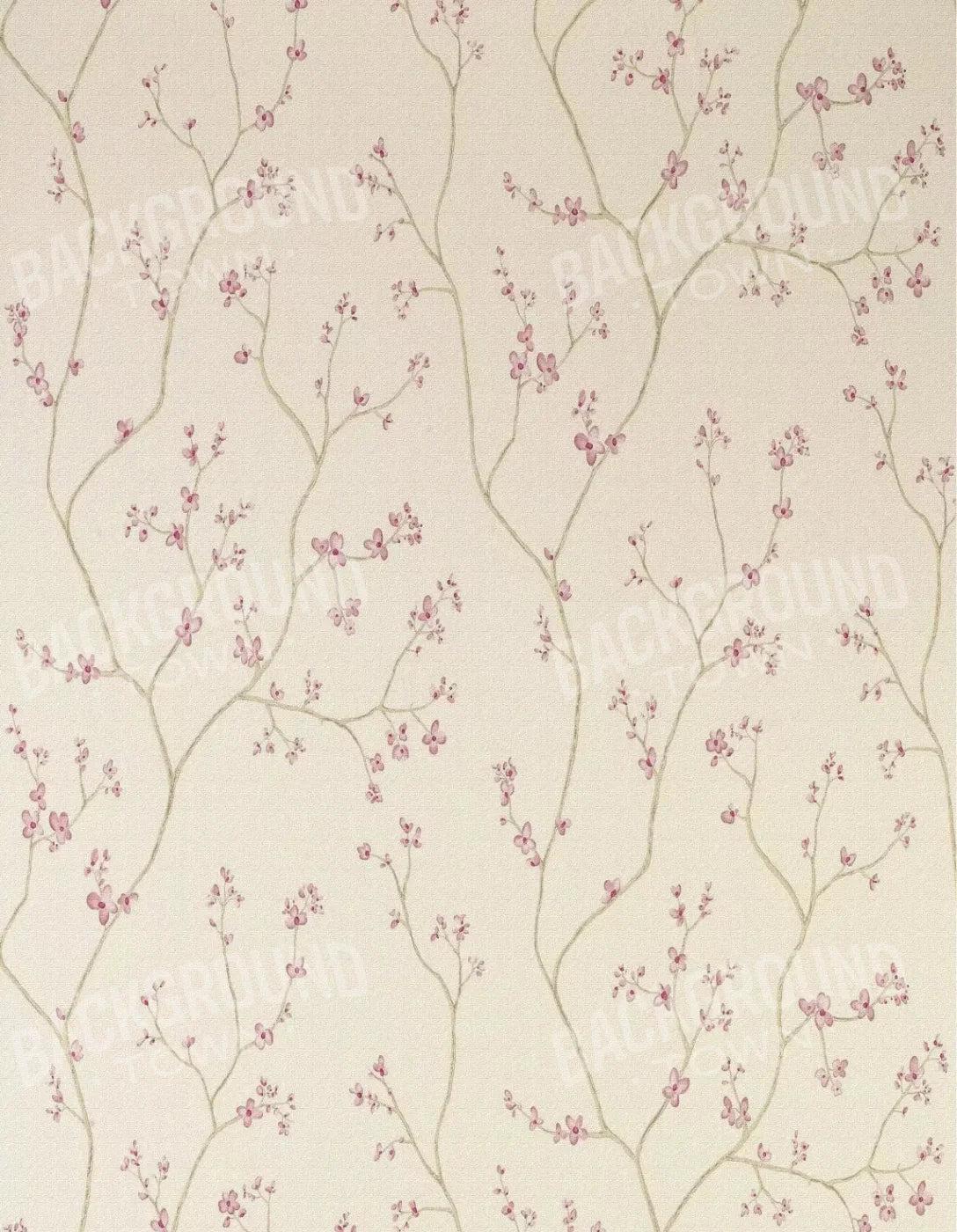 Budding 6X8 Fleece ( 72 X 96 Inch ) Backdrop