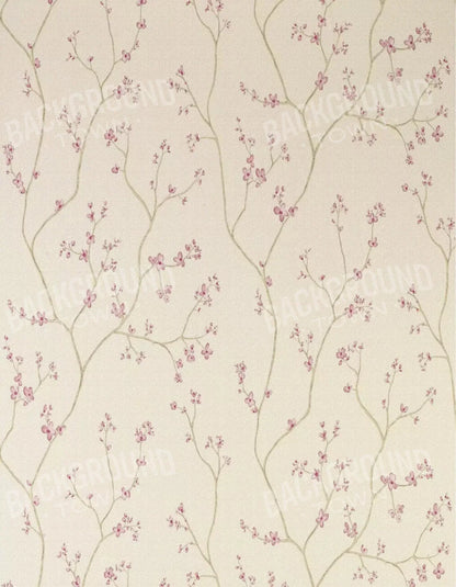 Budding 6X8 Fleece ( 72 X 96 Inch ) Backdrop