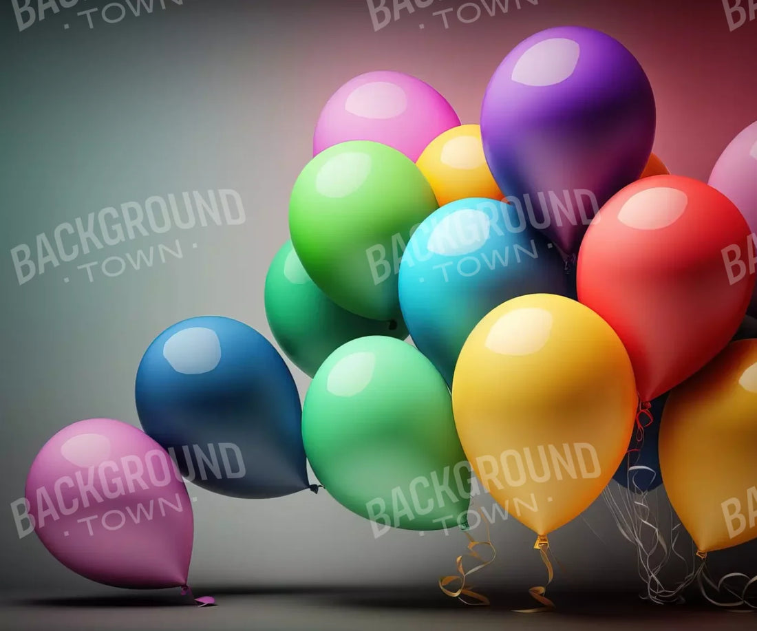 Multi-Color Party Backdrop for Photography