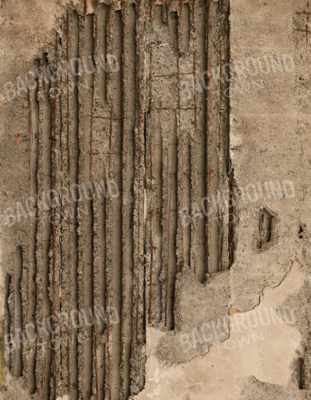 Busted 6X8 Fleece ( 72 X 96 Inch ) Backdrop