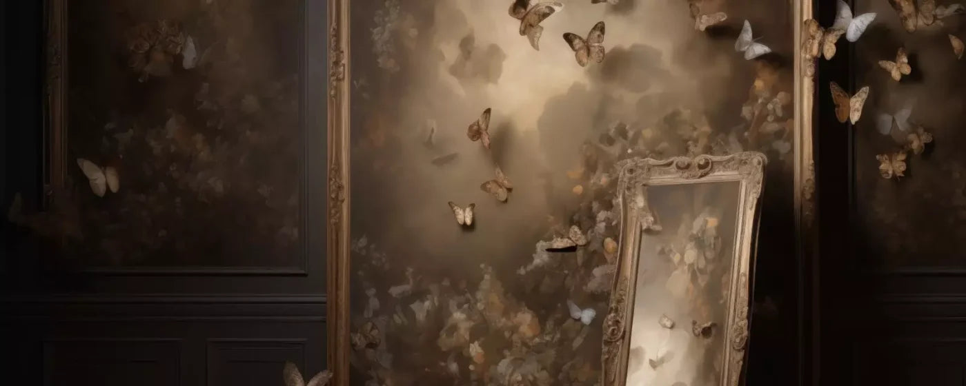 Butterflies In The Attic 20’X8’ Ultracloth (240 X 96 Inch) Backdrop