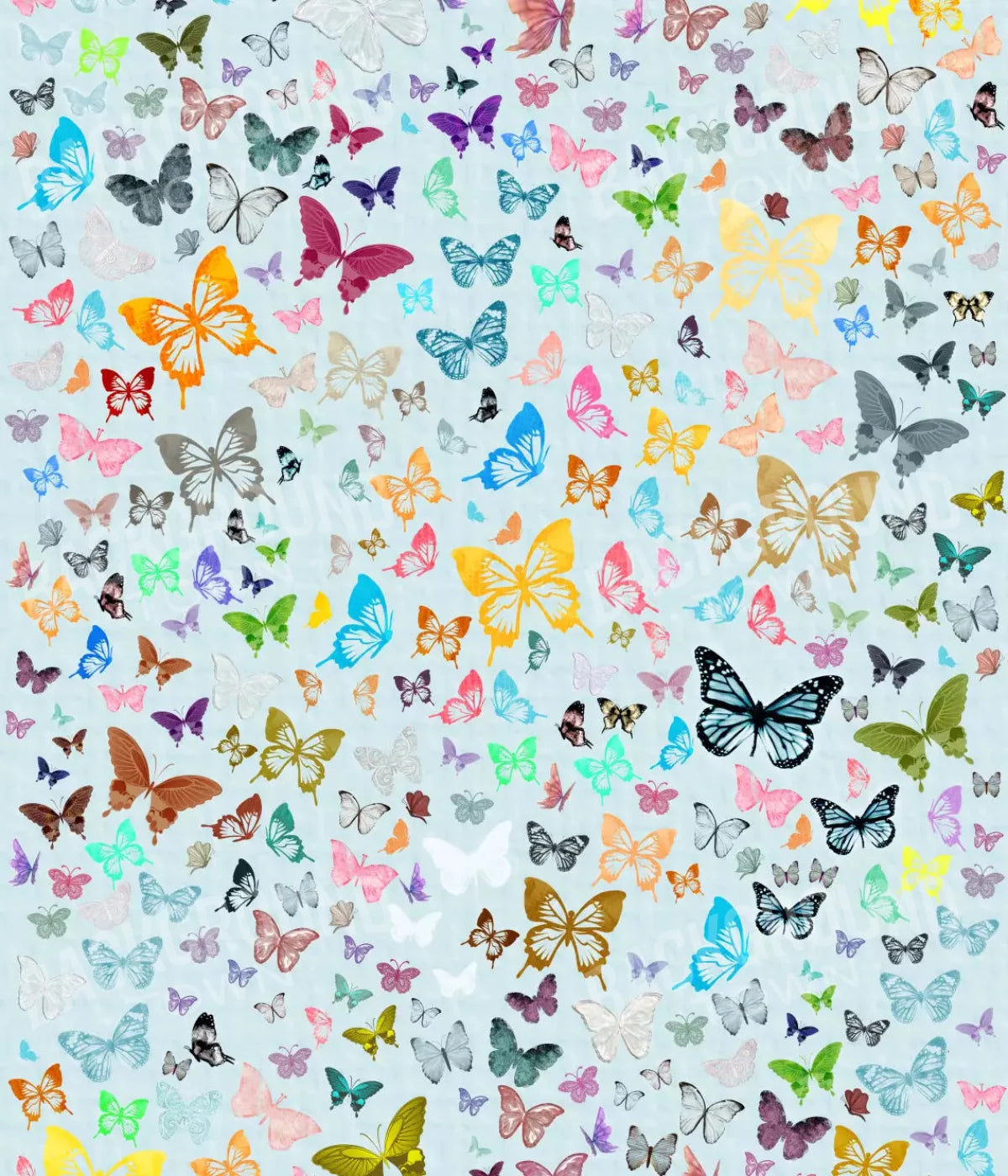 Butterfly 10X12 Ultracloth ( 120 X 144 Inch ) Backdrop