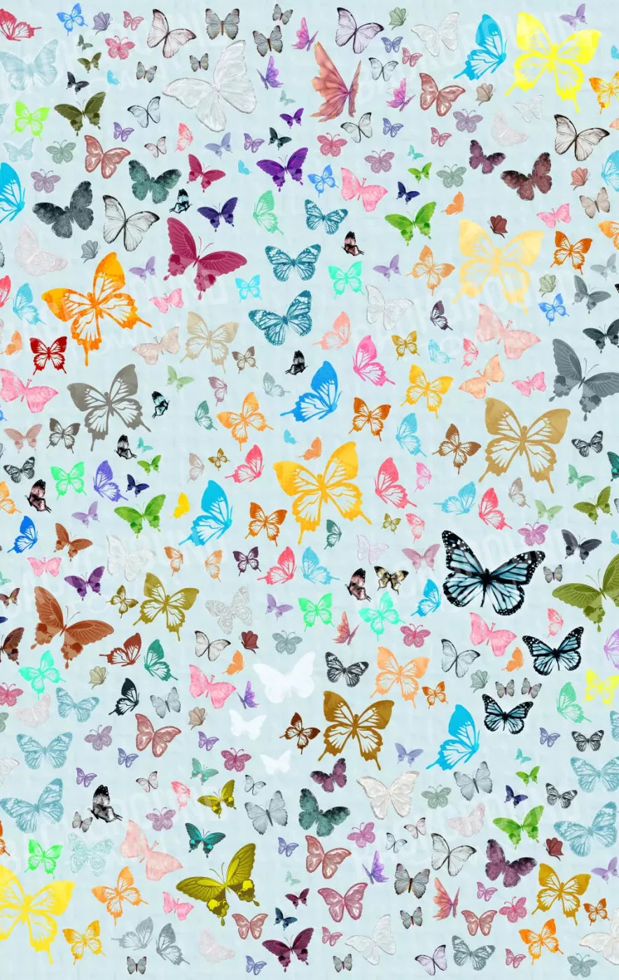 Butterfly 10X16 Ultracloth ( 120 X 192 Inch ) Backdrop