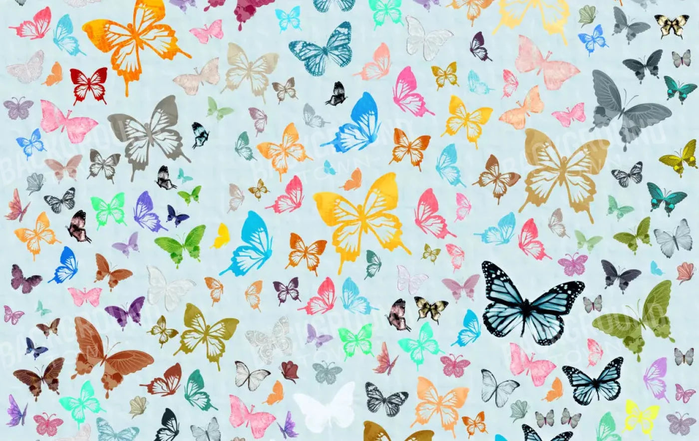 Butterfly 16X10 Ultracloth ( 192 X 120 Inch ) Backdrop