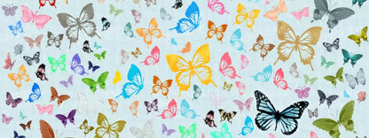 Butterfly 20X8 Ultracloth ( 240 X 96 Inch ) Backdrop