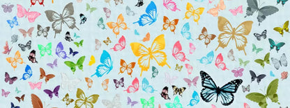 Butterfly 20X8 Ultracloth ( 240 X 96 Inch ) Backdrop
