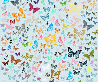 Butterfly 5X42 Fleece ( 60 X 50 Inch ) Backdrop