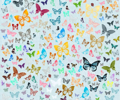 Butterfly 5X42 Fleece ( 60 X 50 Inch ) Backdrop