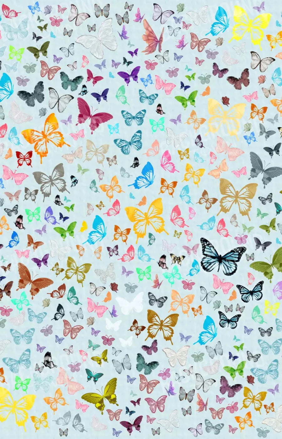 Butterfly 8X12 Ultracloth ( 96 X 144 Inch ) Backdrop