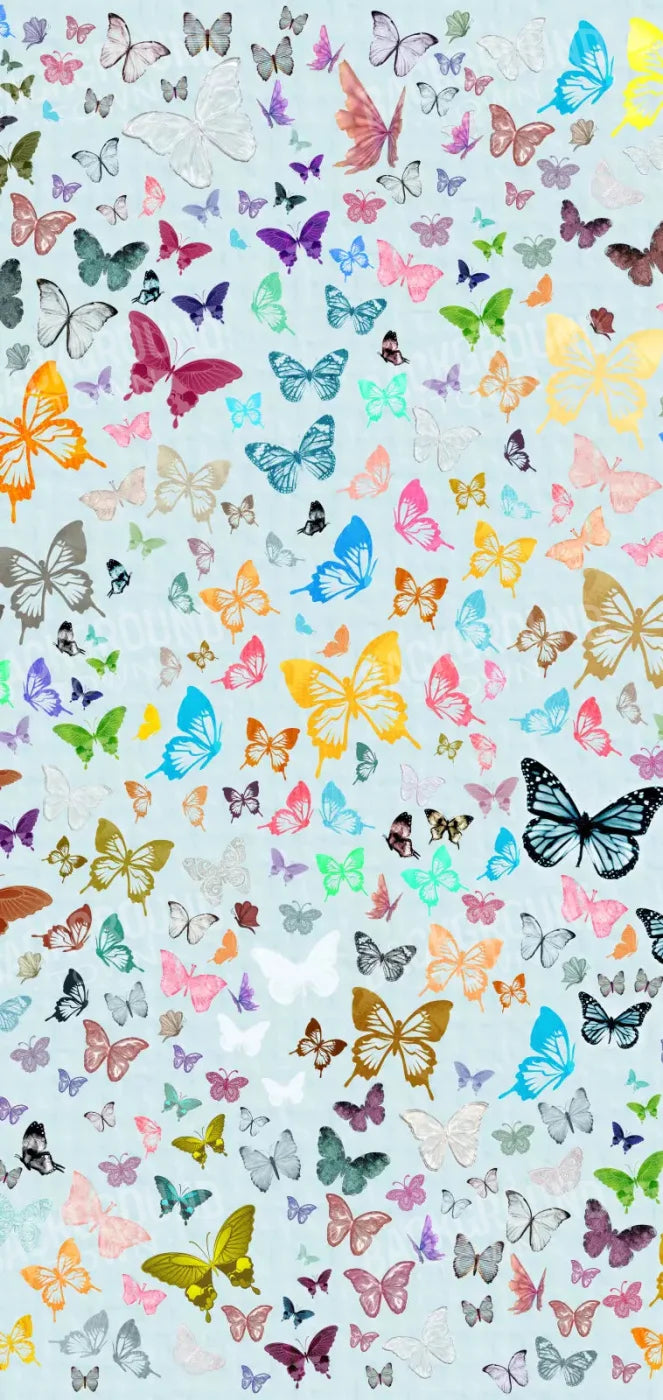 Butterfly 8X16 Ultracloth ( 96 X 192 Inch ) Backdrop