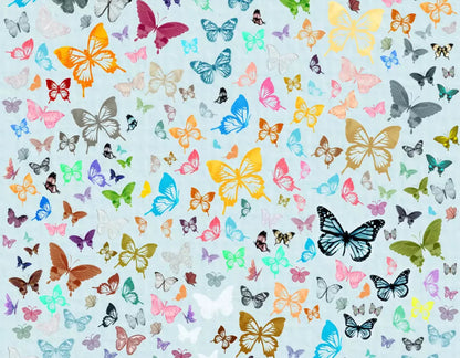 Butterfly 8X6 Fleece ( 96 X 72 Inch ) Backdrop