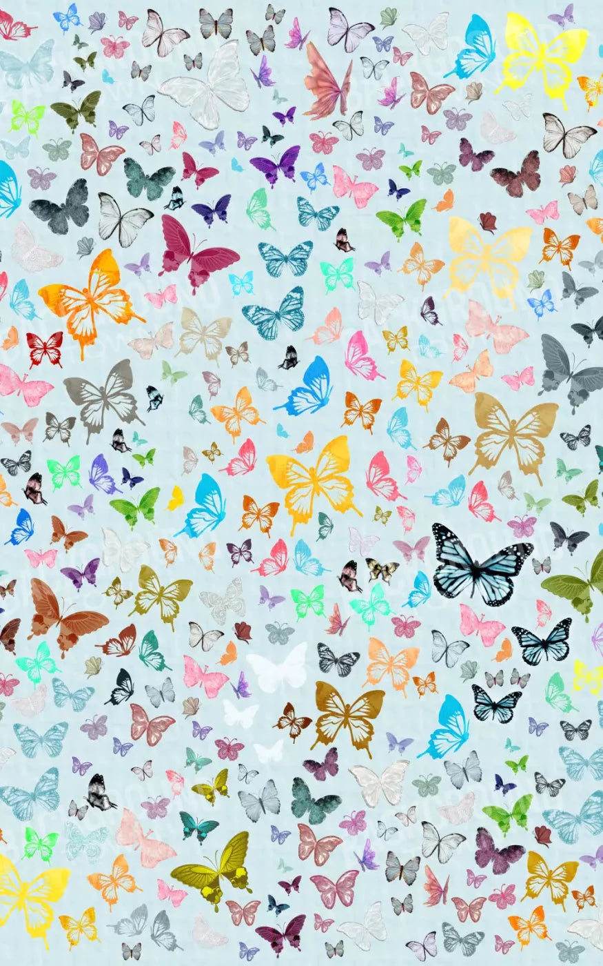 Butterfly 9X14 Ultracloth ( 108 X 168 Inch ) Backdrop