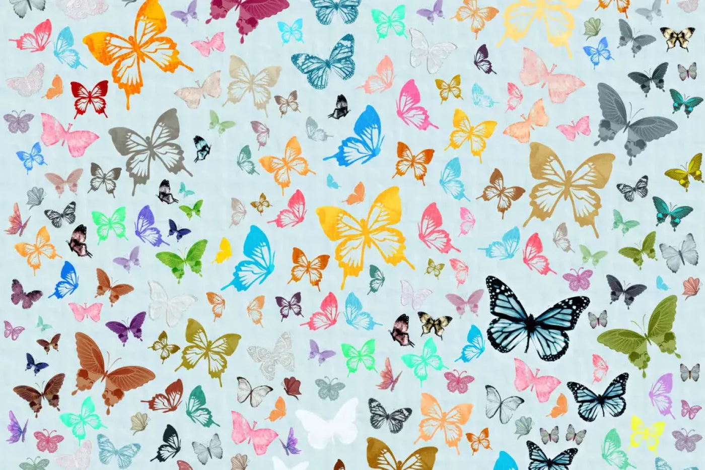 Butterfly 5X4 Rubbermat Floor ( 60 X 48 Inch ) Backdrop