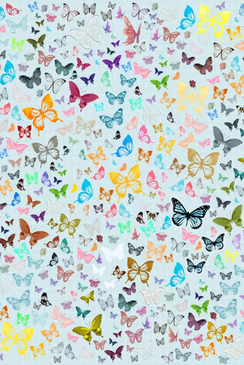 Butterfly 5X76 For Lvl Up Backdrop System ( 60 X 90 Inch )