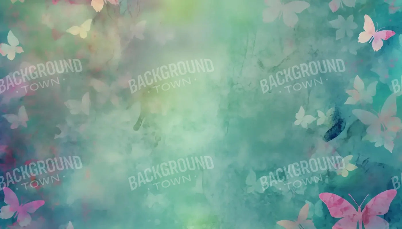 Butterfly Burst 14’x8’ UltraCloth (168 x 96 inch) Backdrop