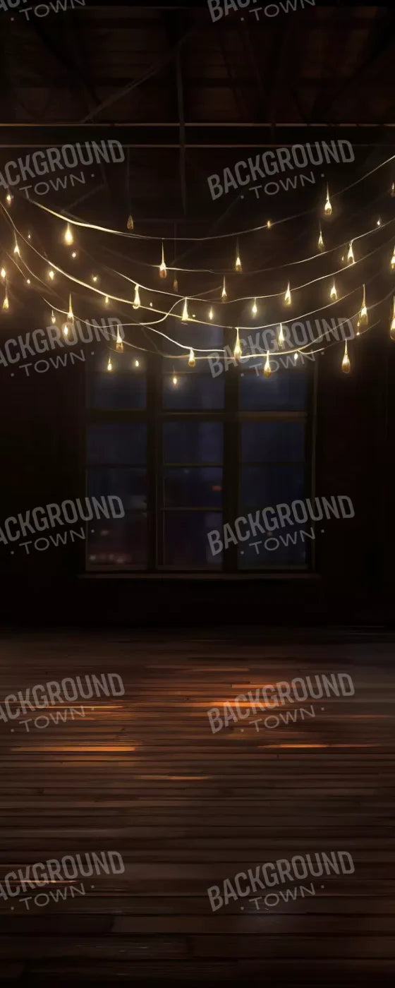 Cafe Lights Vertical I 8’X20’ Ultracloth (96 X 240 Inch) Backdrop