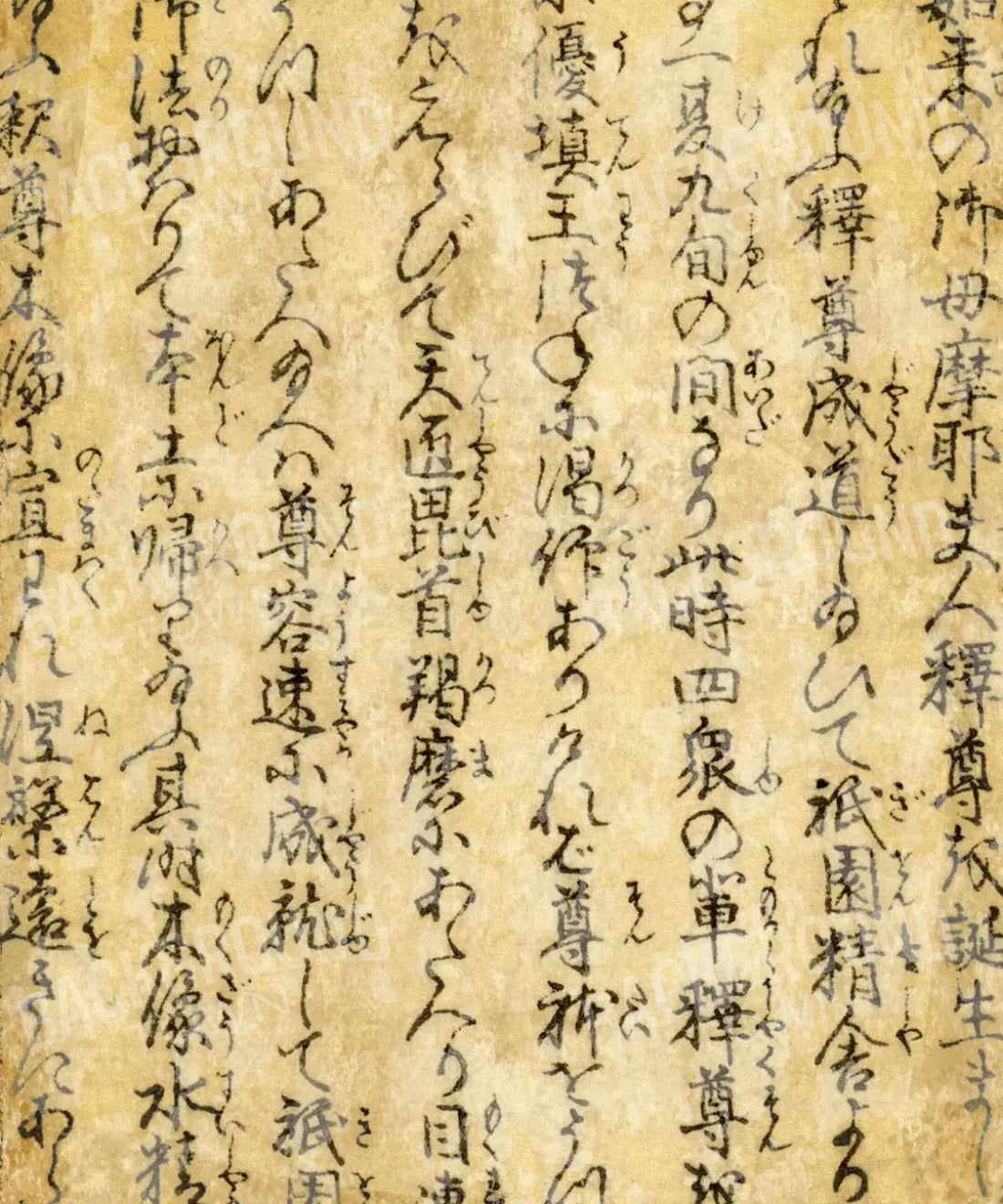 Yellow Pattern Backdrop for Photography