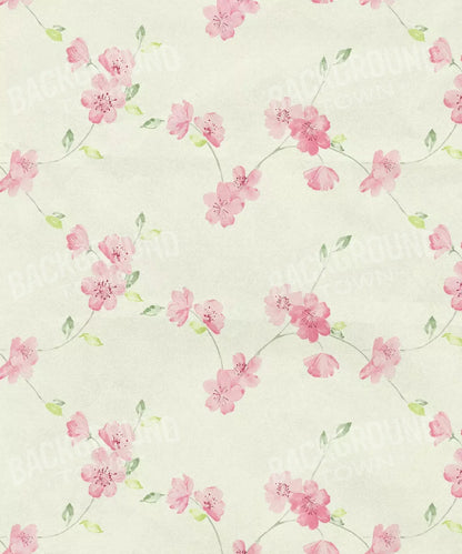 Beige Floral Backdrop for Photography