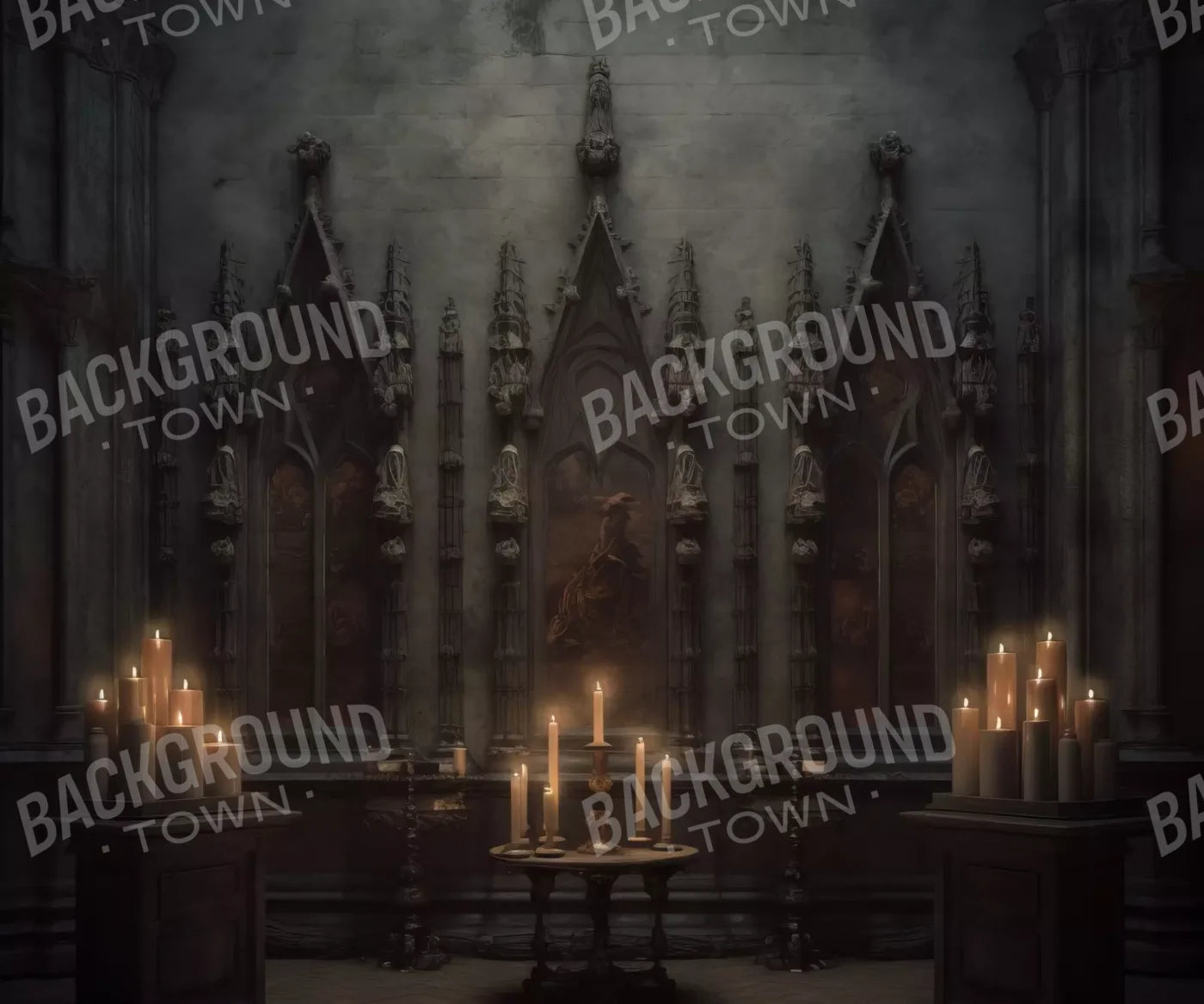 Candlelight Victorian Meeting 12’X10’ Ultracloth (144 X 120 Inch) Backdrop