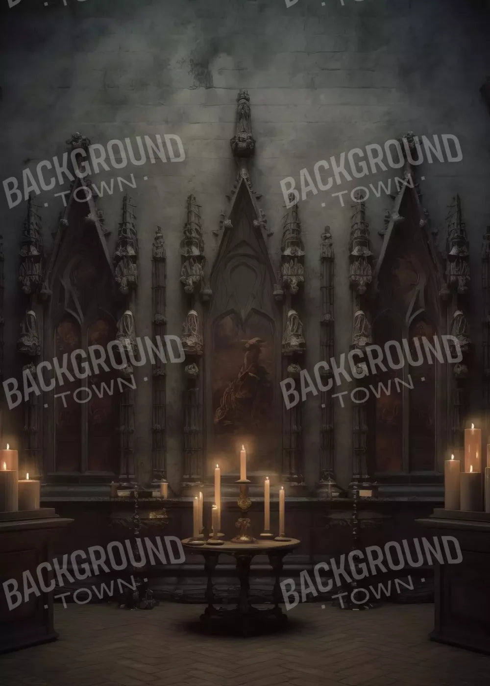 Candlelight Victorian Meeting 5’X7’ Ultracloth (60 X 84 Inch) Backdrop