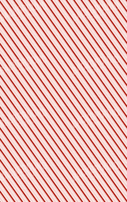 Candy Cane 10X16 Ultracloth ( 120 X 192 Inch ) Backdrop