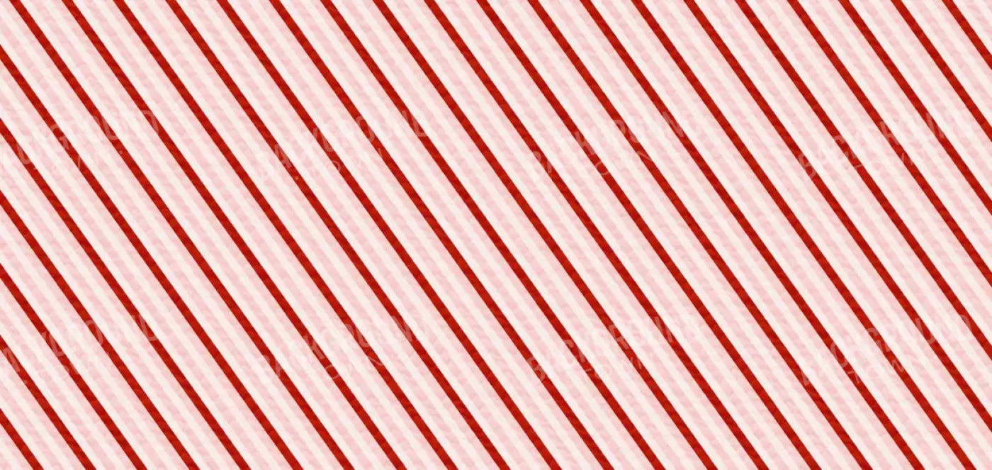Candy Cane 16X8 Ultracloth ( 192 X 96 Inch ) Backdrop