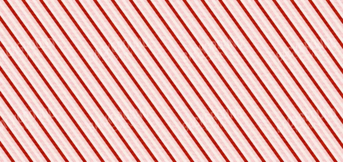 Candy Cane 16X8 Ultracloth ( 192 X 96 Inch ) Backdrop