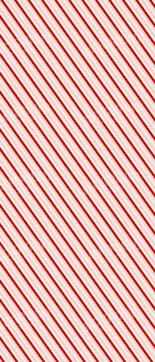 Candy Cane 5X12 Ultracloth For Westcott X-Drop ( 60 X 144 Inch ) Backdrop