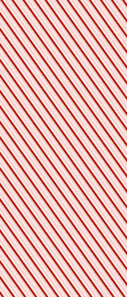 Candy Cane 5X12 Ultracloth For Westcott X-Drop ( 60 X 144 Inch ) Backdrop