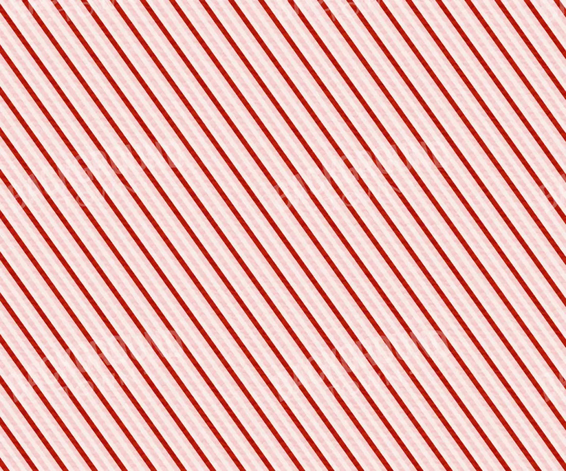 Candy Cane 5X42 Fleece ( 60 X 50 Inch ) Backdrop