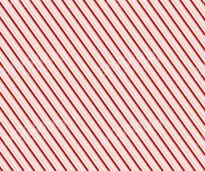 Candy Cane 5X42 Fleece ( 60 X 50 Inch ) Backdrop