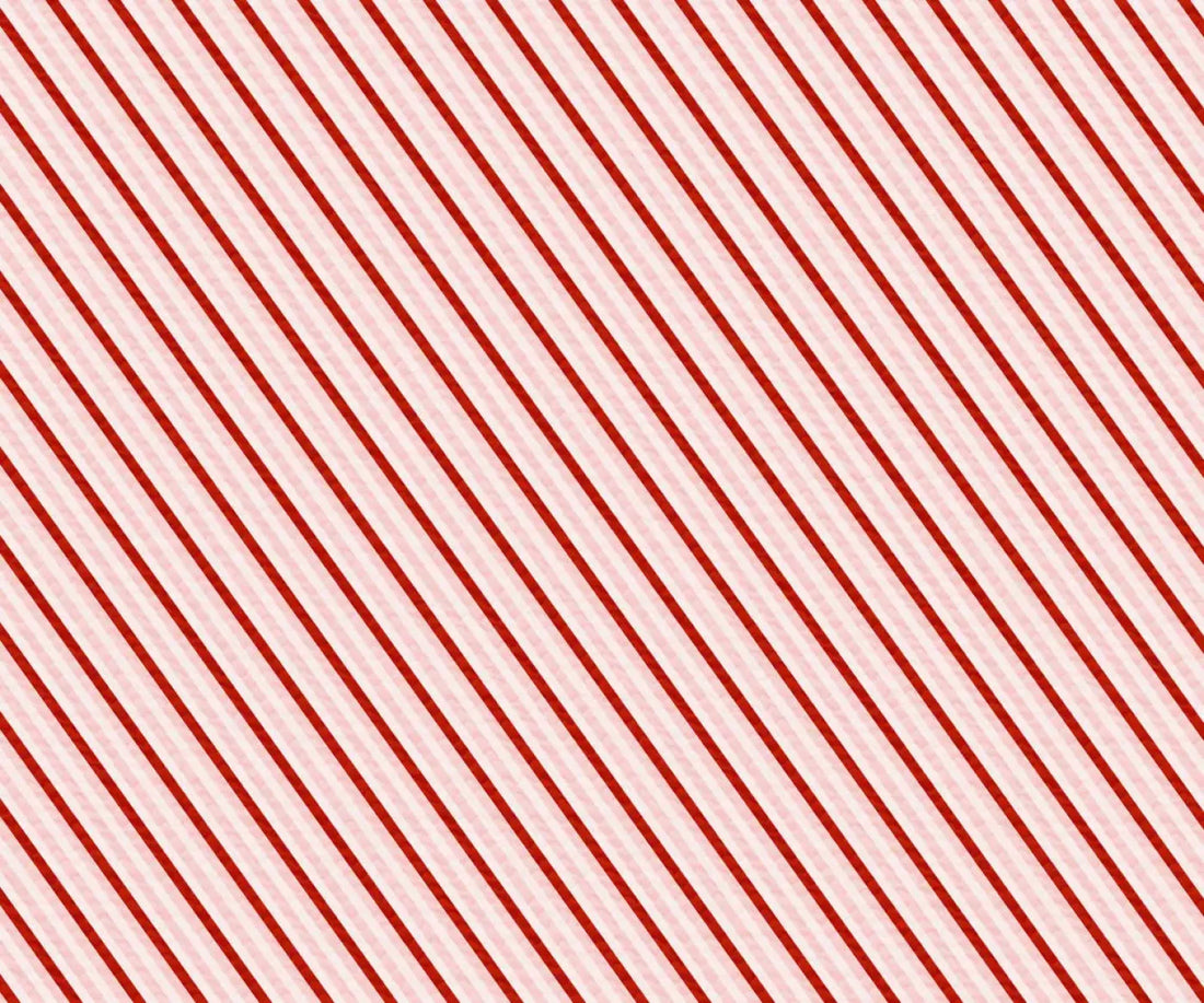 Candy Cane 5X42 Fleece ( 60 X 50 Inch ) Backdrop