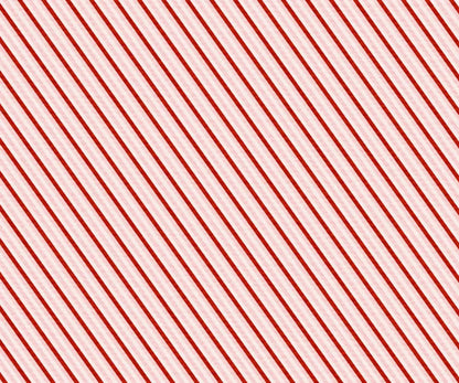 Candy Cane 5X42 Fleece ( 60 X 50 Inch ) Backdrop