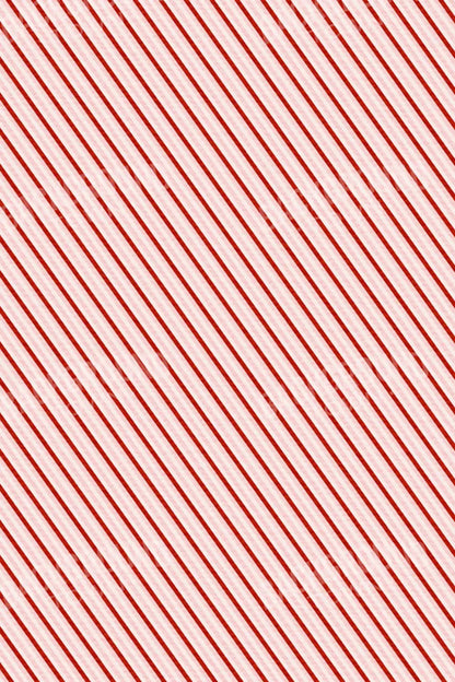 Candy Cane 5X8 Ultracloth ( 60 X 96 Inch ) Backdrop