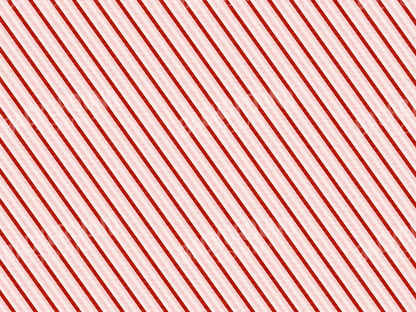 Candy Cane 68X5 Fleece ( 80 X 60 Inch ) Backdrop