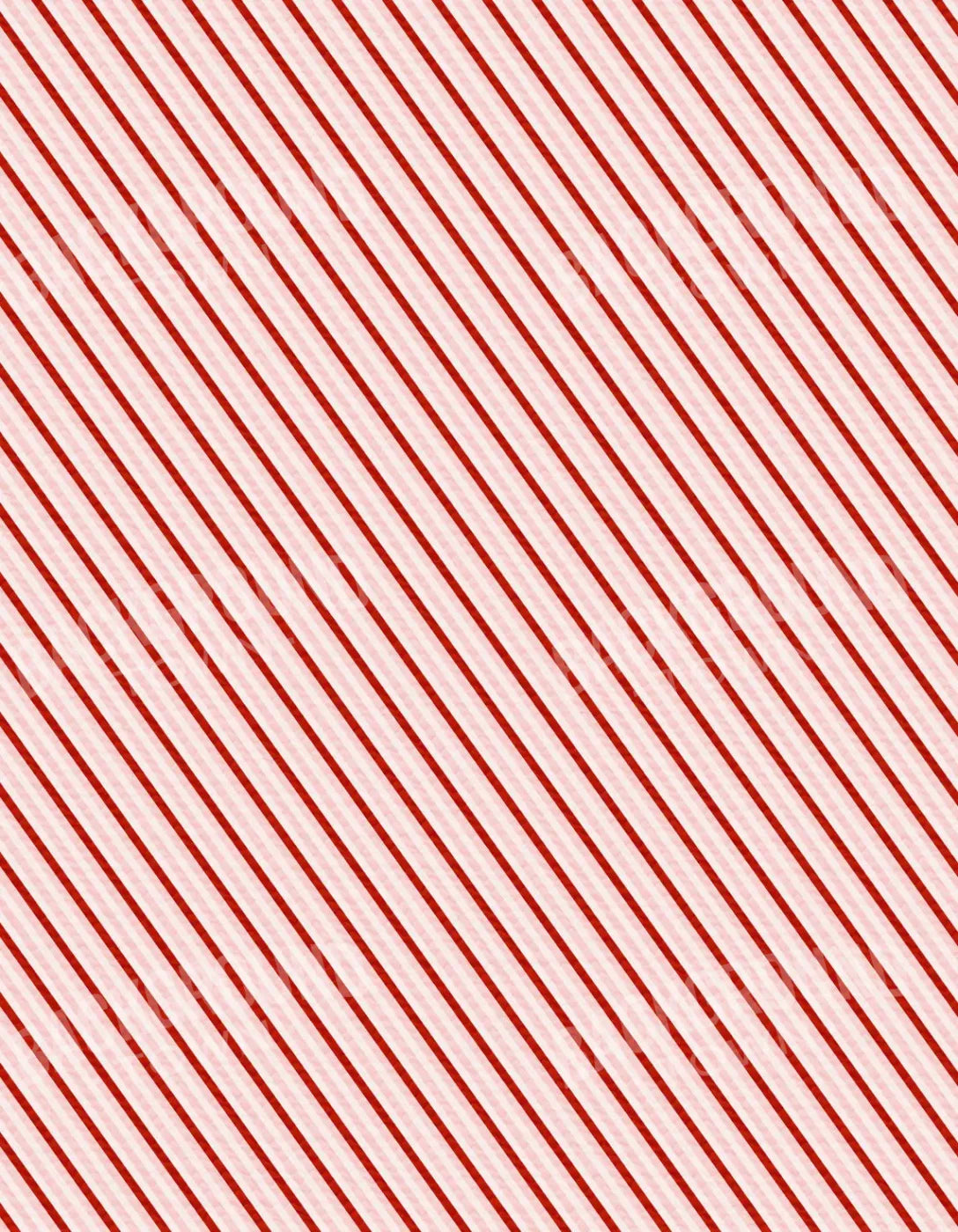 Candy Cane 6X8 Fleece ( 72 X 96 Inch ) Backdrop
