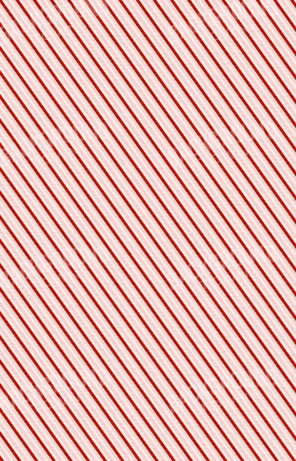 Candy Cane 8X12 Ultracloth ( 96 X 144 Inch ) Backdrop