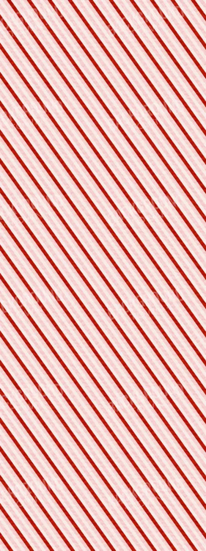 Candy Cane 8X20 Ultracloth ( 96 X 240 Inch ) Backdrop