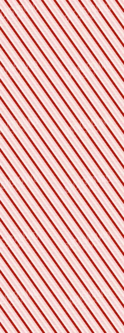 Candy Cane 8X20 Ultracloth ( 96 X 240 Inch ) Backdrop