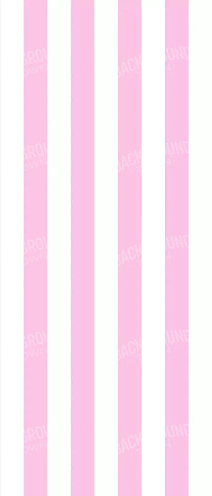 Candy Stripe 5X12 Ultracloth For Westcott X-Drop ( 60 X 144 Inch ) Backdrop